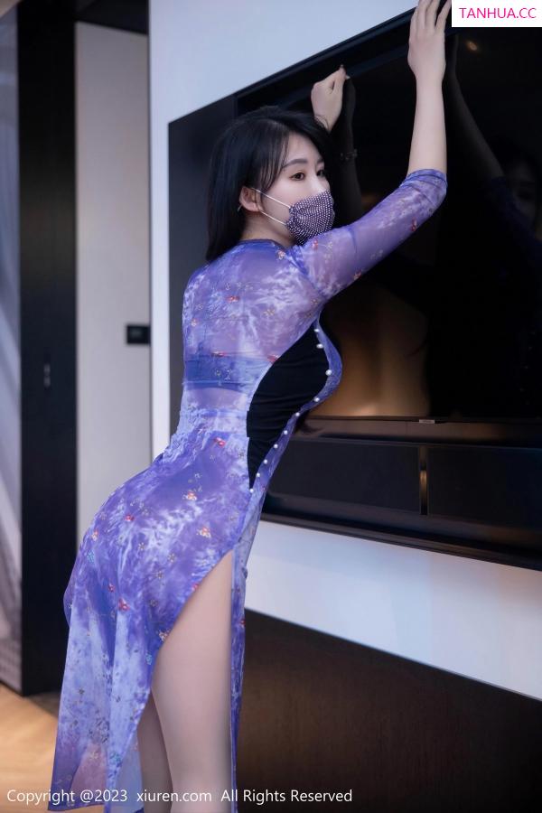   [XiuRen]高清写真图 2023.06.08 No.6876 司柠 美腿长裙第7张图片